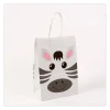 Kraft paper party animal color kraft paper packaging bags, children's candy packaging bags, gift bags, gift bags Item Picture
